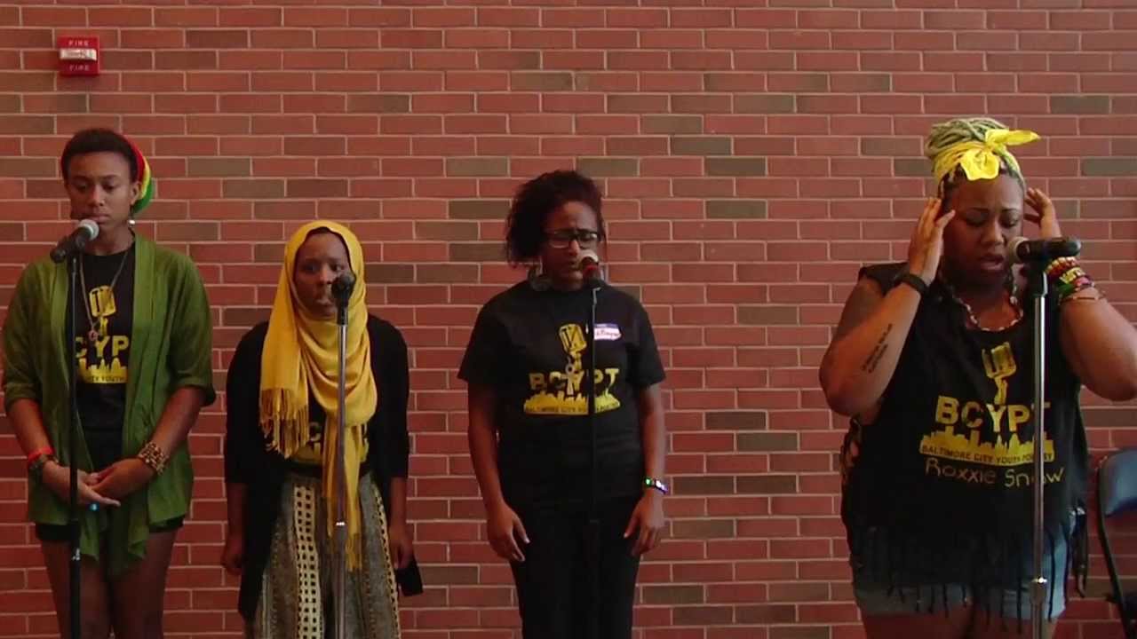 Dew More's Baltimore City Youth Poetry Team