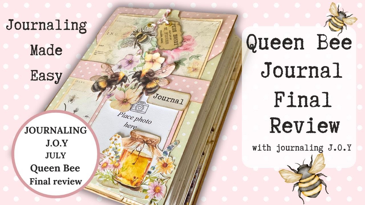 Queen Bee journal final review journaling made easy