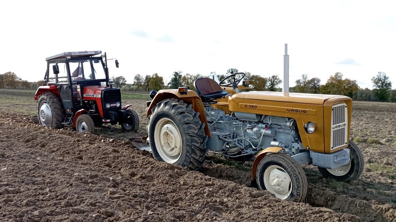 ORKA NA ZIMĘ/DŹWIĘK SILNIKA URSUSA C-360&3512 KONIEC Z ZBOŻEM W GOSPODARSTWIE??!!