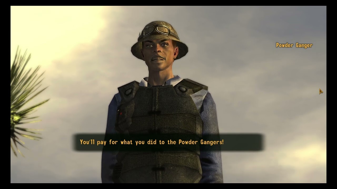 Powder gangers react to each stage of faction reputation