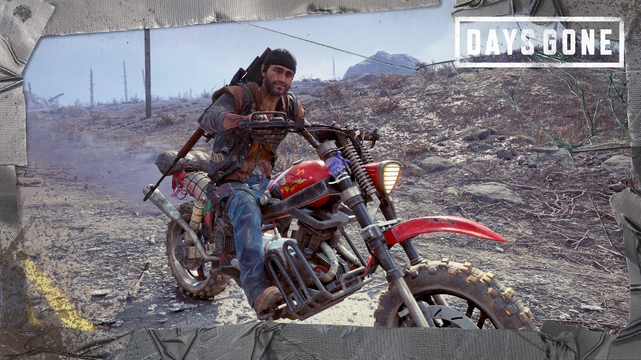 OUTRIDE | Race to crazy Willie's Bike challenge | Days Gone | ps4 and ps5 compatible Game