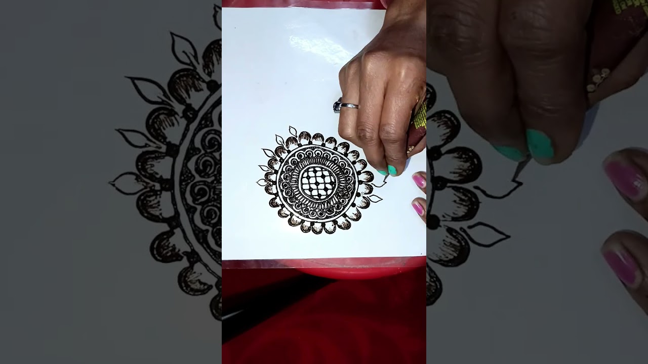 Mandalaart mehndi designs 💖💞🫶