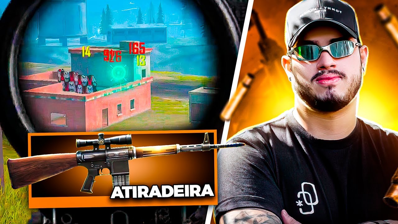 MITEI COM A ATIRADEIRA NA RANQUEADA! FREE FIRE