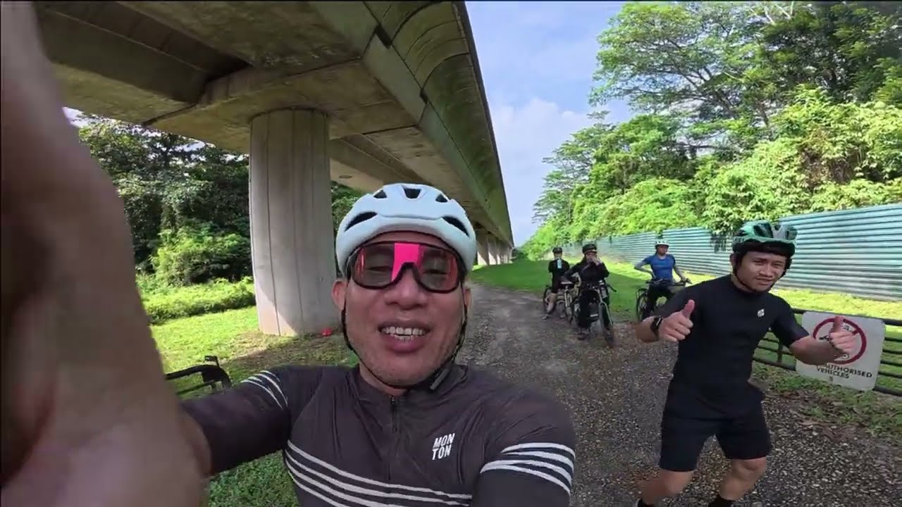 Rail Corridor Ride - Nearly crash over a small dog