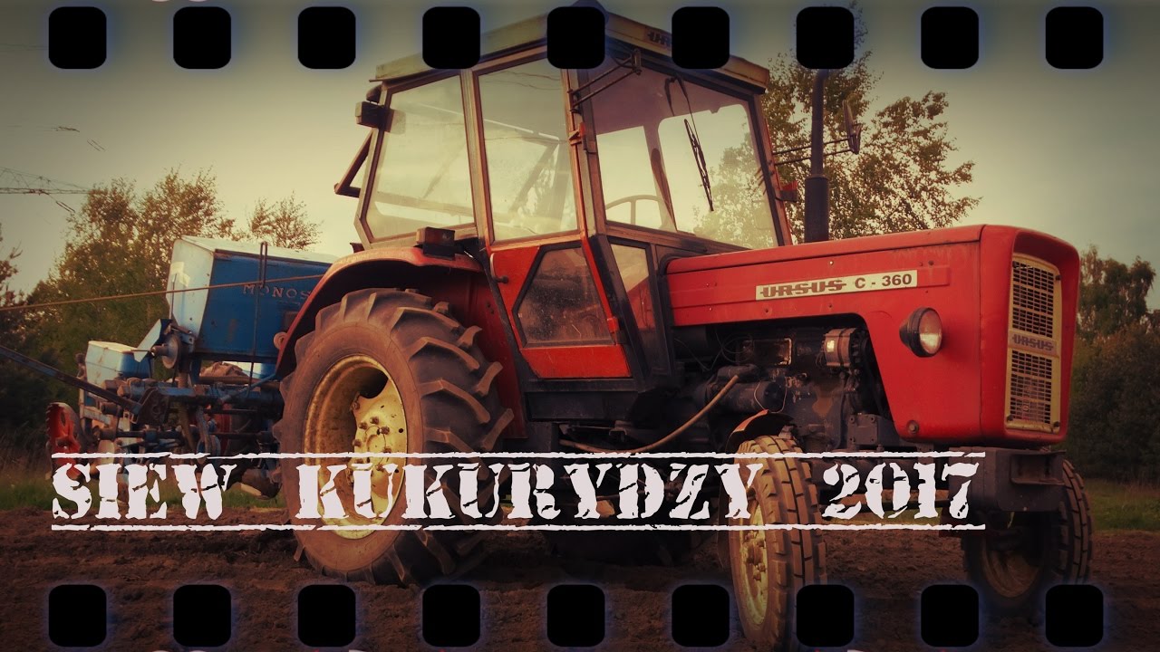 Siew Kukurydzy 2017/Ursus c-360/Siewnik Monosem