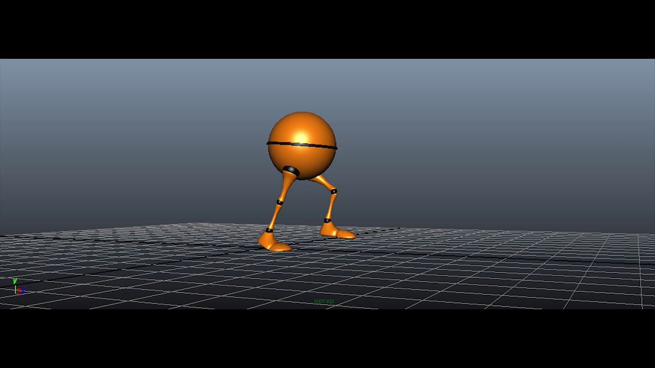 animated stylized walk cycle by colorsden, jobin johnson