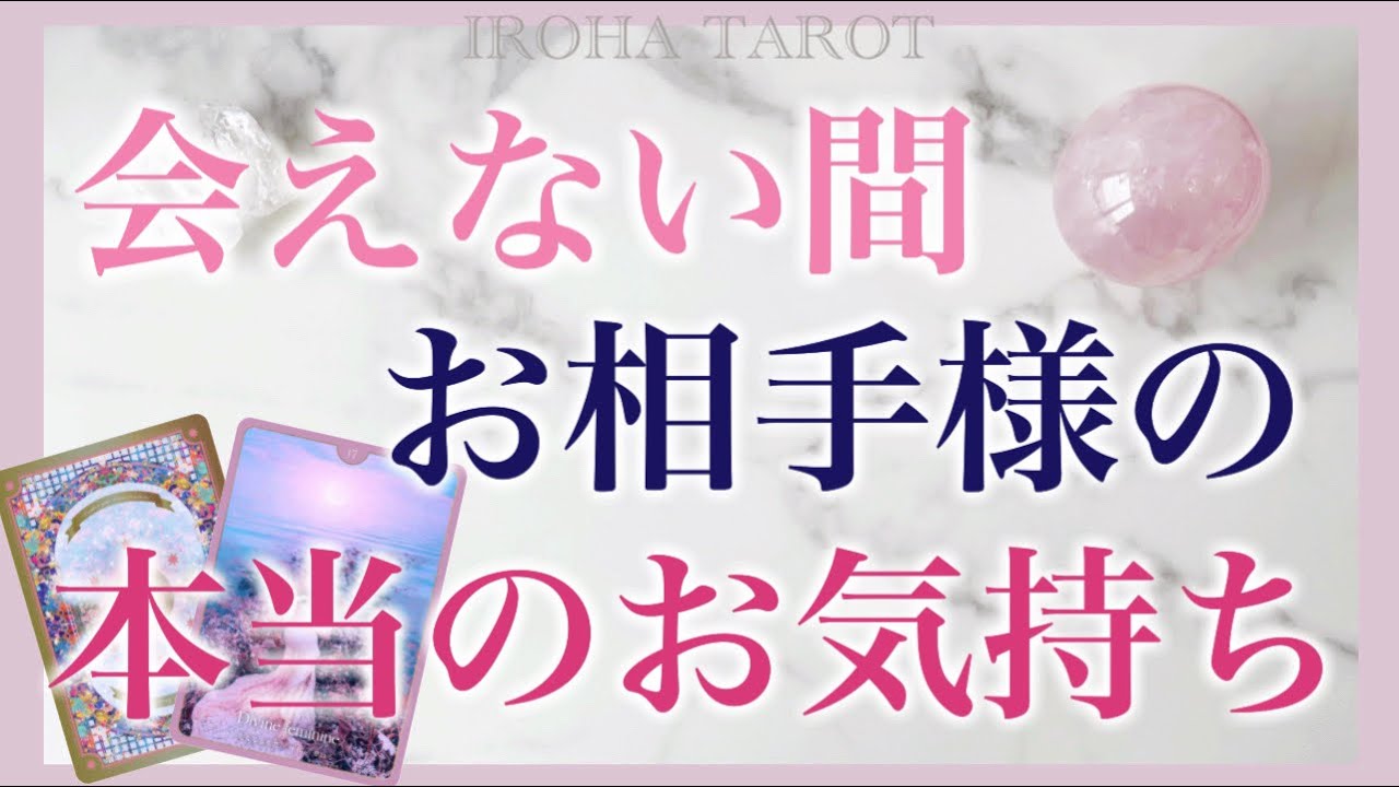 神展開❤️会えない間、お相手様が思っていること💭いつ会える？あなたへの本気の愛が溢れていました［タロット、オラクル、ルノルマンカード］