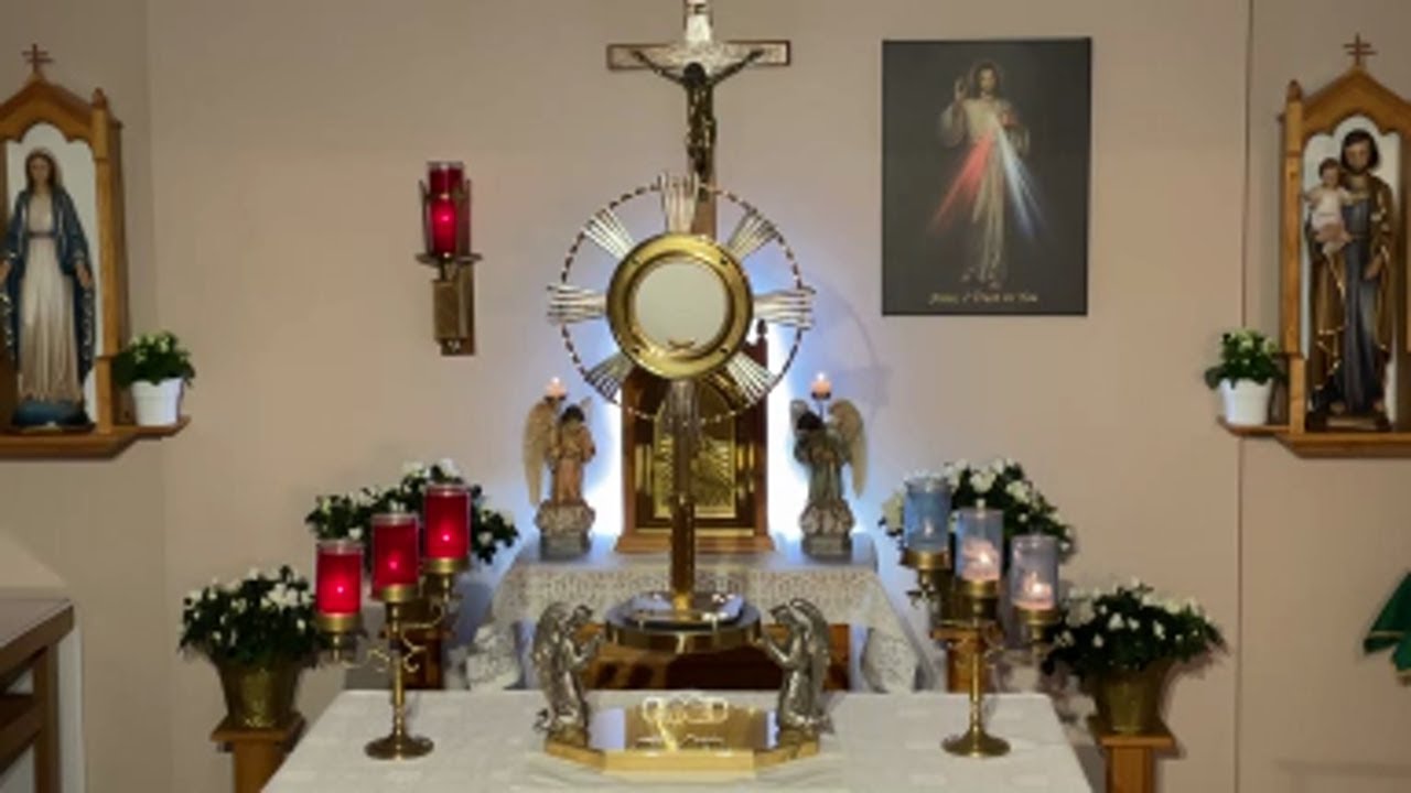 LIVE Eucharistic Adoration - Sisters of Divine Mercy