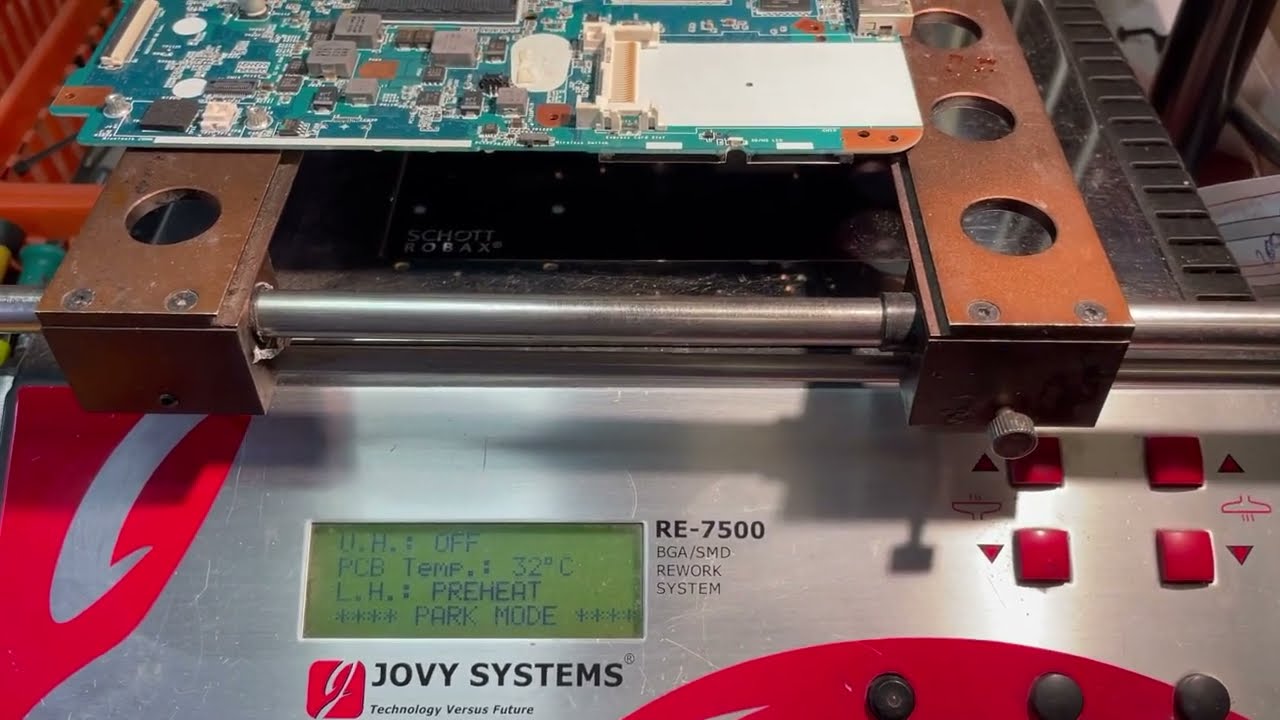 BGA reballing SONY VAIO 17