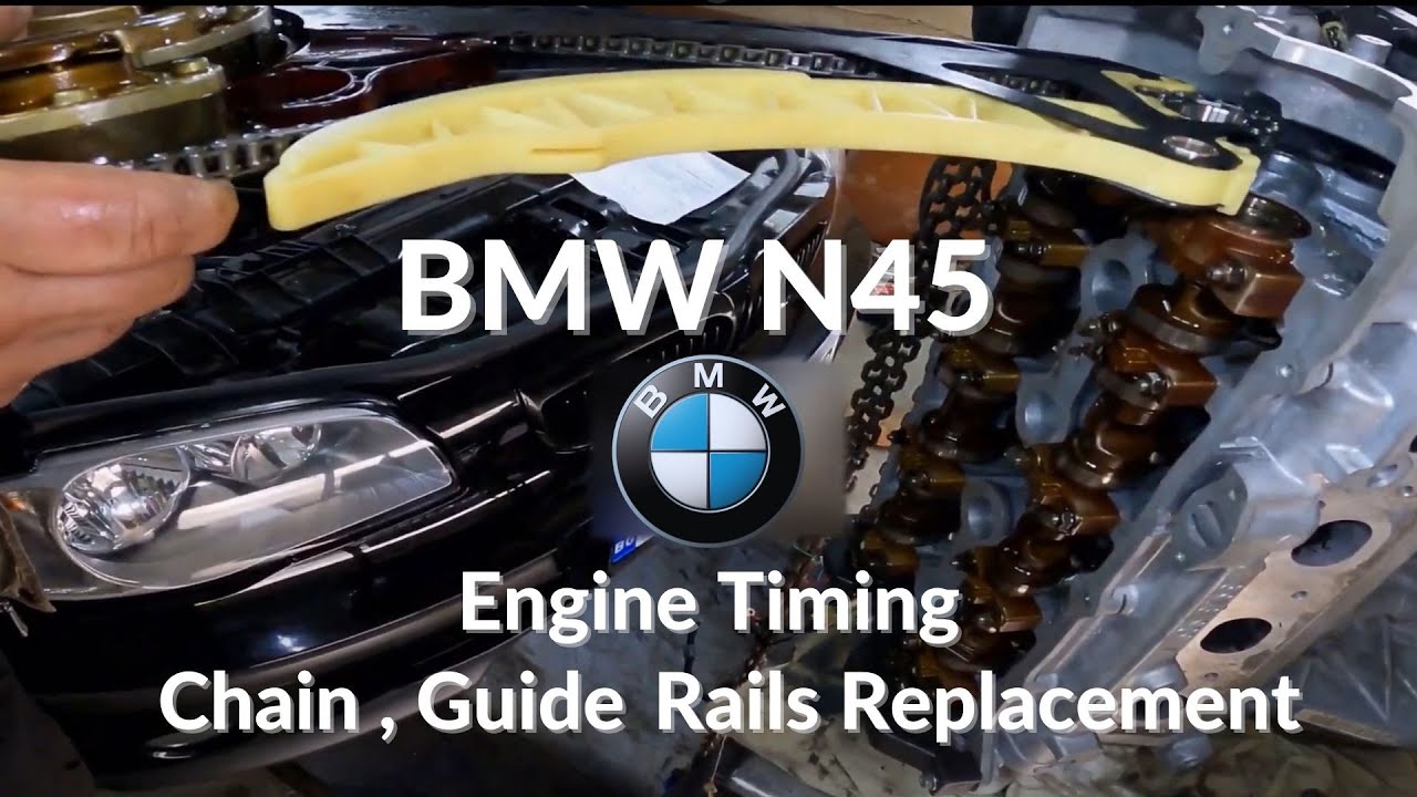 Wymiana łańcucha rozrządu i prowadnic silnika BMW N45. Rozrząd w N45B16 BMW serii 1, 3 E87, E90