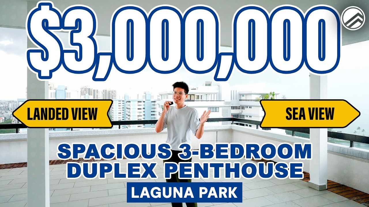 Laguna Park — двухуровневый пентхаус с 3 спальнями, площадью 2895 кв. футов (260 кв. м) в районе ...