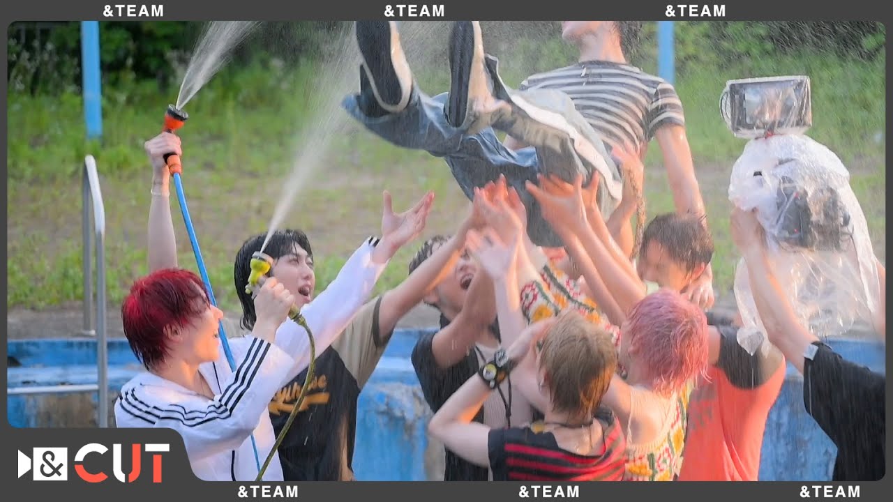[&CUT] 물 만난 &TEAM🚿 | 물속성 늑자들이 여름을 보내는 법🐺