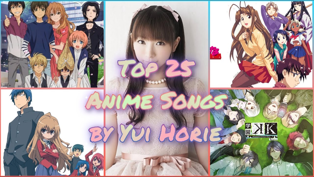 Top 25 Anime Song Collections by Yui Horie