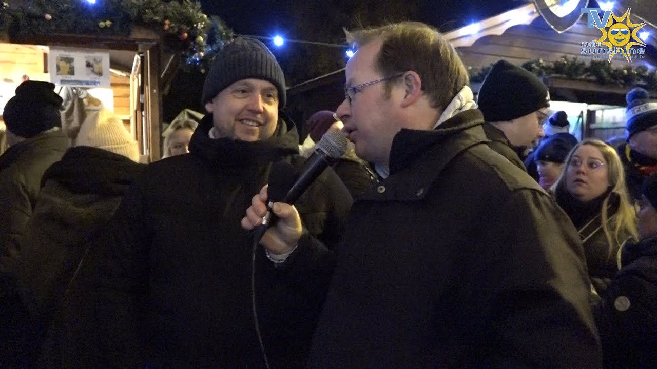 Die Lustigen Brüder auf dem Weihnachtsmarkt Kelmis