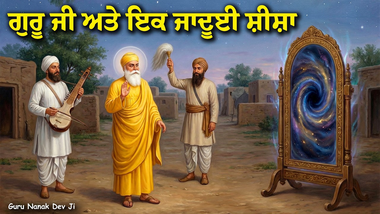 ਗੁਰੂ ਜੀ ਅਤੇ ਇਕ ਜਾਦੂਈ ਸ਼ੀਸ਼ਾ | Guru Nanak Dev Ji Itihas | Ikk Rang