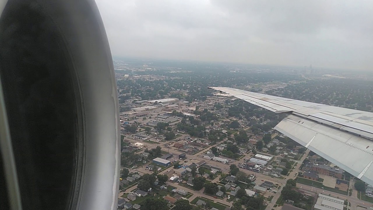 Awesome Engine Sound My final MD-88 Flights ATL-OMA landing
