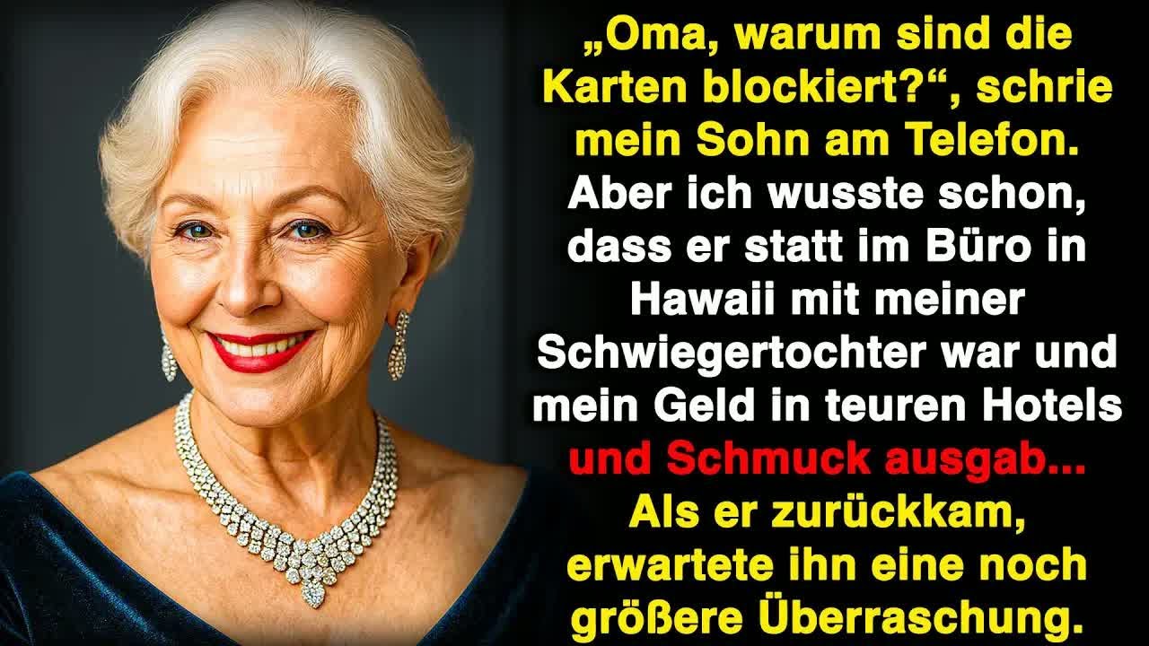 „Oma, warum sind die Karten blockiert？!“, schrie mein Sohn – Statt zu arbeiten, war er verschwun