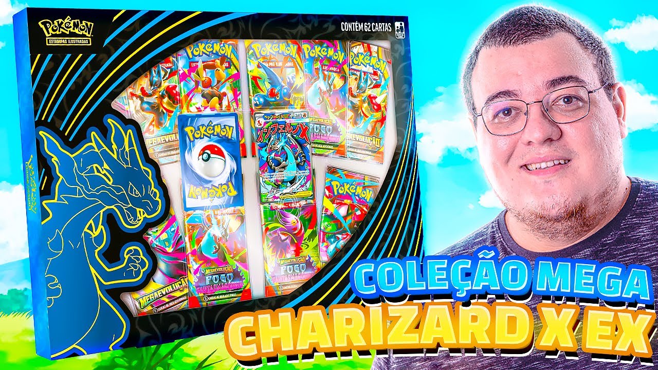 180 REAIS no Mega Charizard X EX… VALEU A PENA? 😳🔥