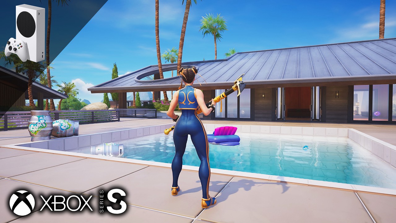 Fortnite Chapter 7 - Xbox Series S Gameplay 60FPS