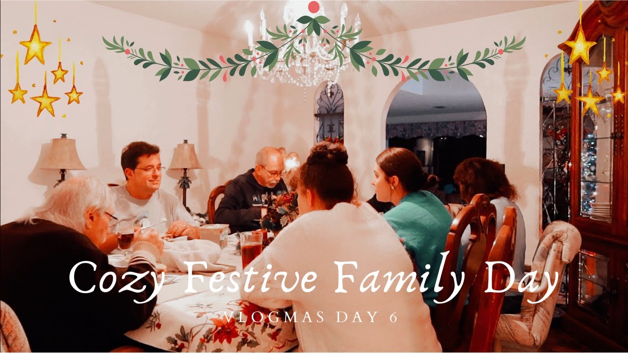 Уютный праздничный семейный день | VLOGMAS ДЕНЬ 6