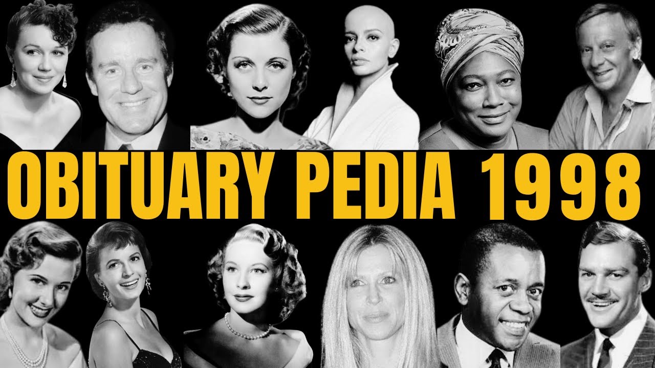 Famous Hollywood Celebrities We've Lost in 1998 - Obituary in 1998 - EP1