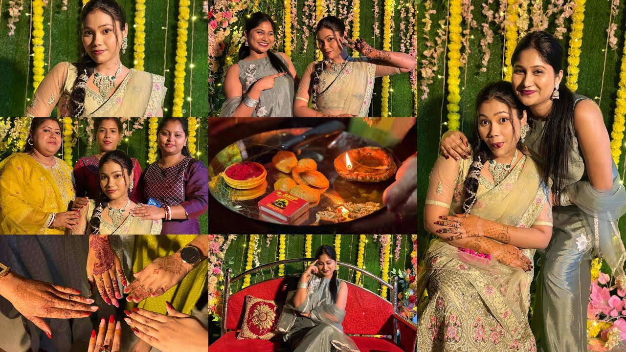Mehendi ceremony 😊✨#youtube #vlog #viral #foryou