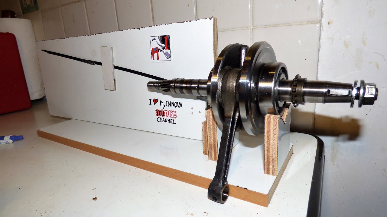 Crankshaft Runout Measuring tool l D.I.Y Tool-2 | PREPARATIONS 2 OF 4 | HONDA INNOVA GARAGE | ANF125