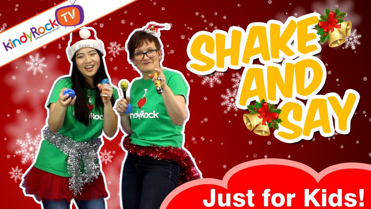 Shake and Say Merry Christmas  - a holiday action song for preschoolers