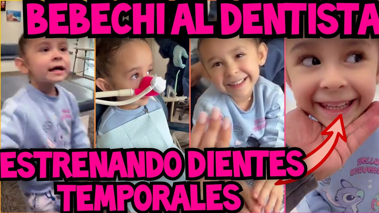 BEBECHI ESTRENANDO DIENTES TEMPORALES, KENIA LA LLEVA AL DENTISTA 