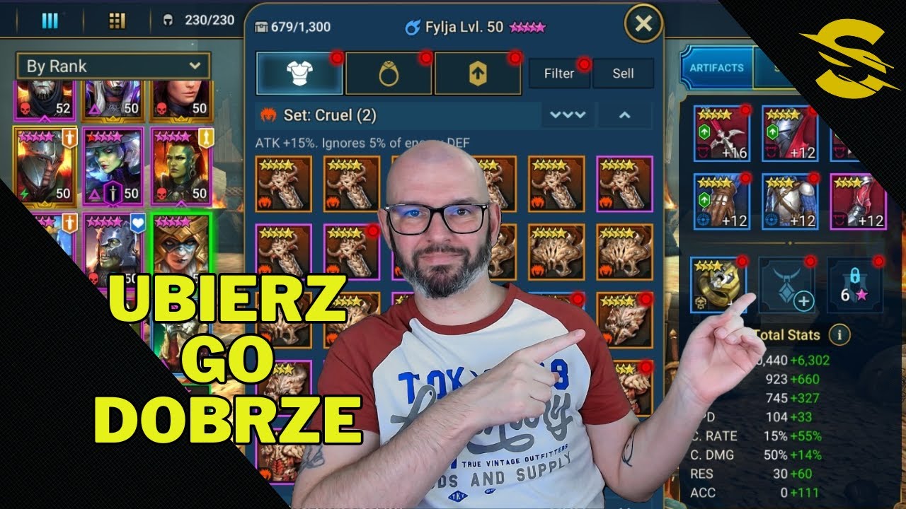 Podstawowe zasady budowania championów | Raid: Shadow Legends
