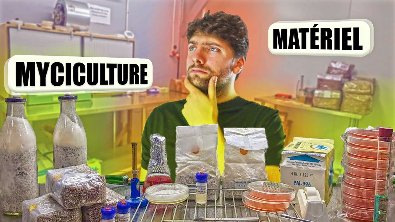 🍄 Le MATÉRIEL INDISPENSABLE, pour le LABORATOIRE de MYCICULTURE, à la MAISON