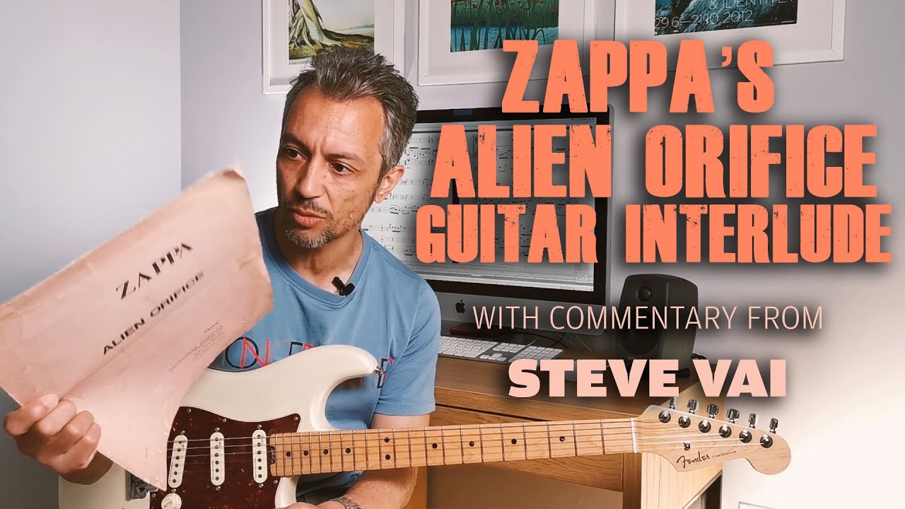 Zappa's Alien Orifice Guitar Interlude - with Steve Vai