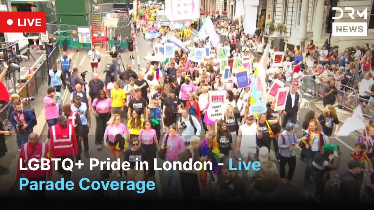 LIVE: LGBTQ+ Pride in London | Pride in London 2025 Parade Takes Over British Capital | AC1G