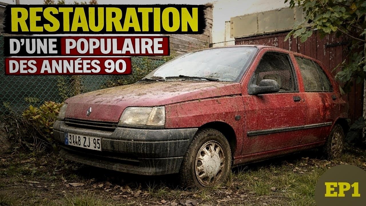Sauvetage d’une Clio 1 de 1990 – Mission 1 : Remise en route ! + Cadeaux à gagner !