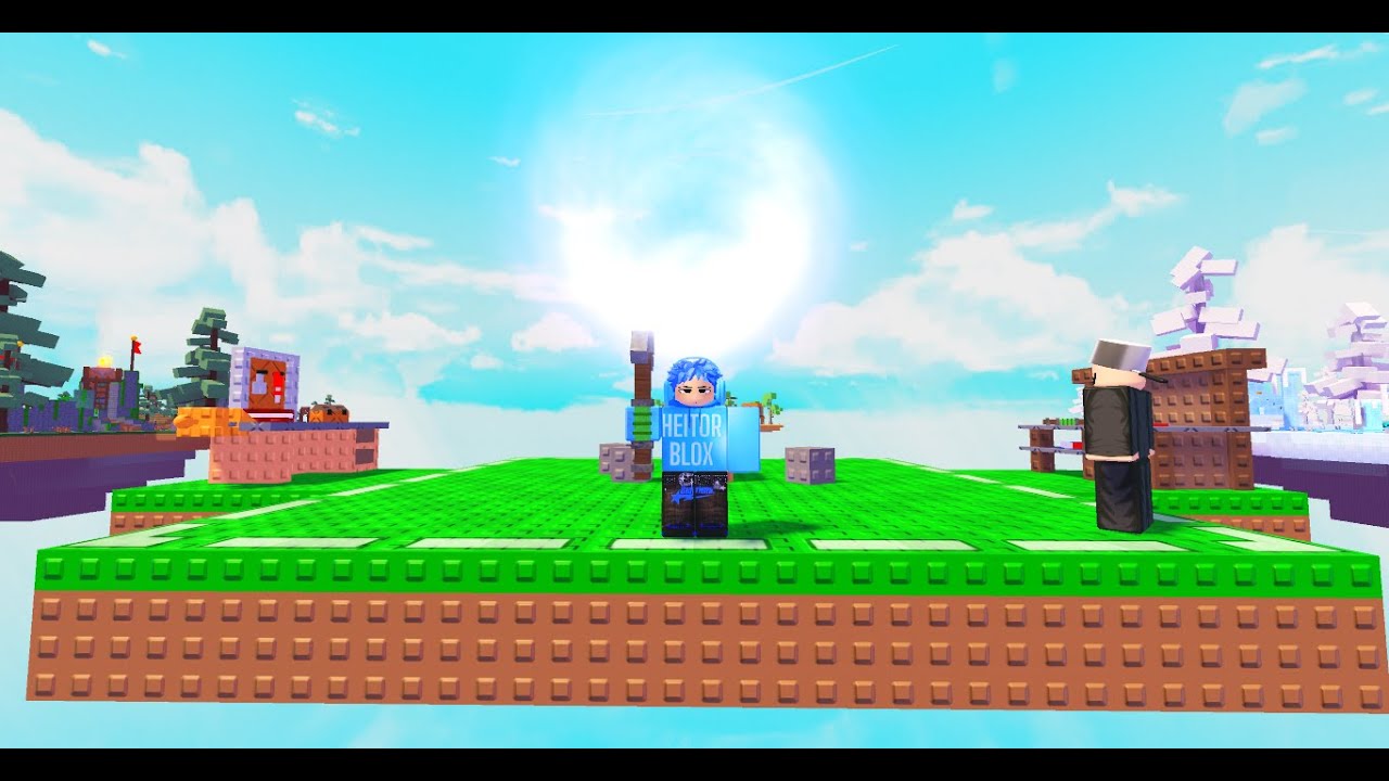 vivendo encima de um bloco no roblox