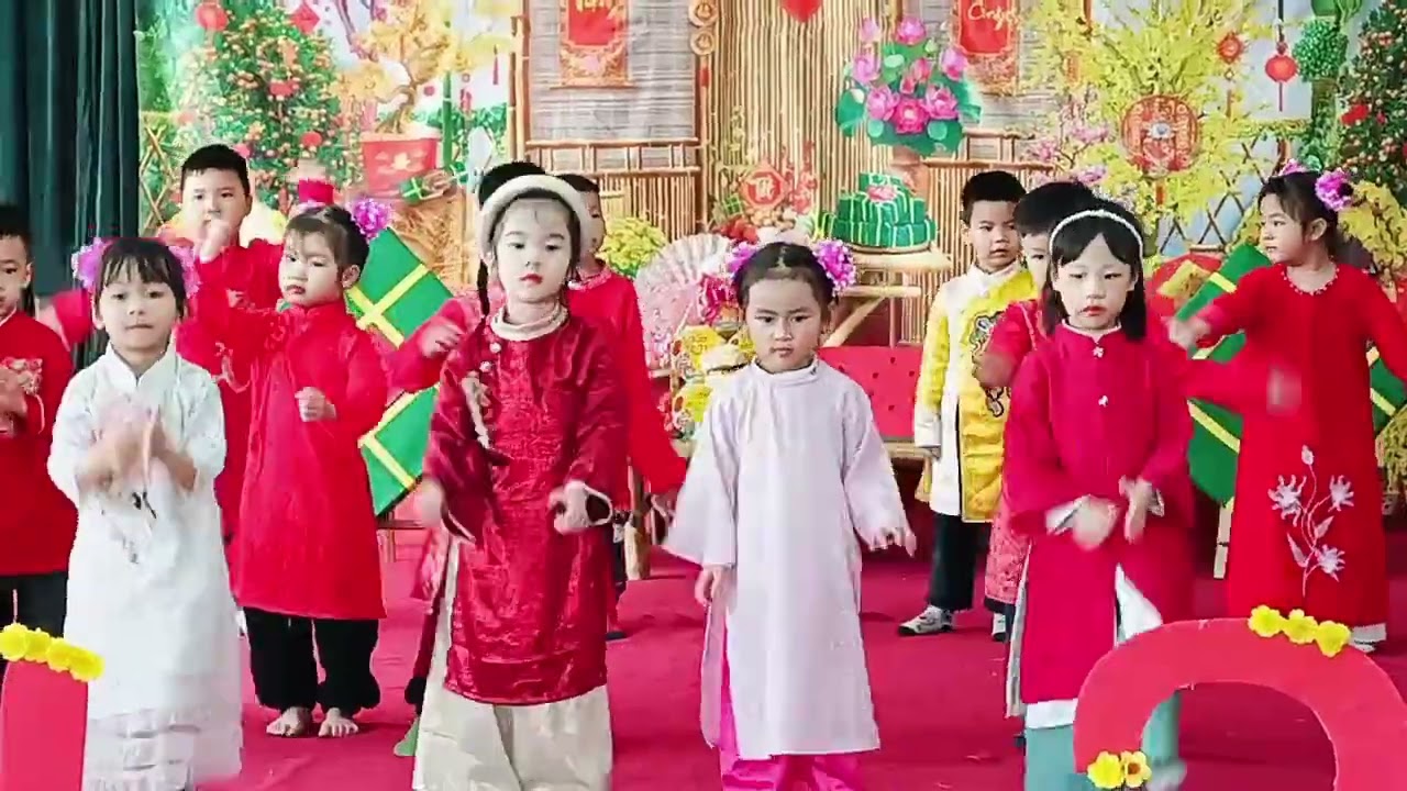Văn nghệ chào xuân 2026 của các con 4TD trường mn Đông Sơn