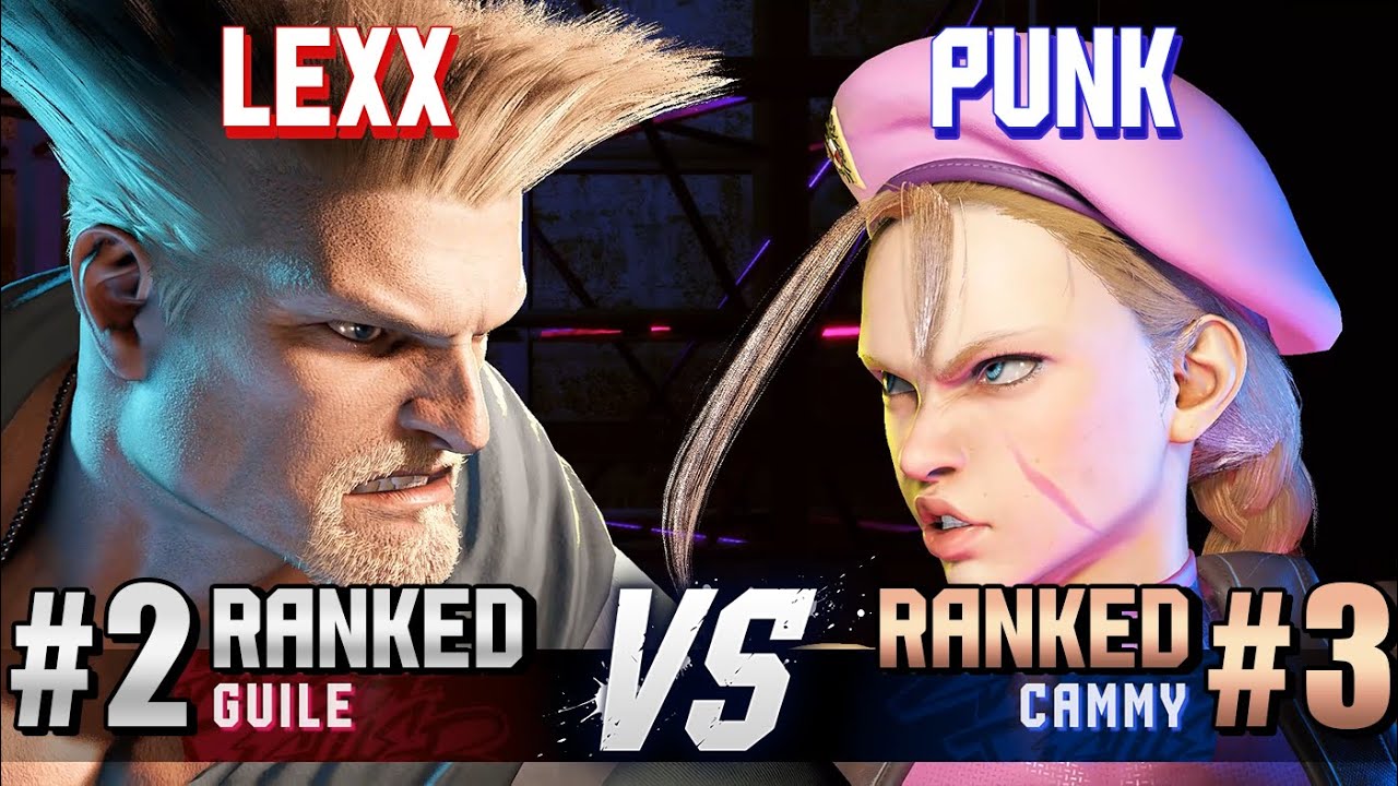 SF6 ▰ LEXX (#2 Ranked Guile) vs PUNK (#3 Ranked Cammy) ▰ High Level Gameplay