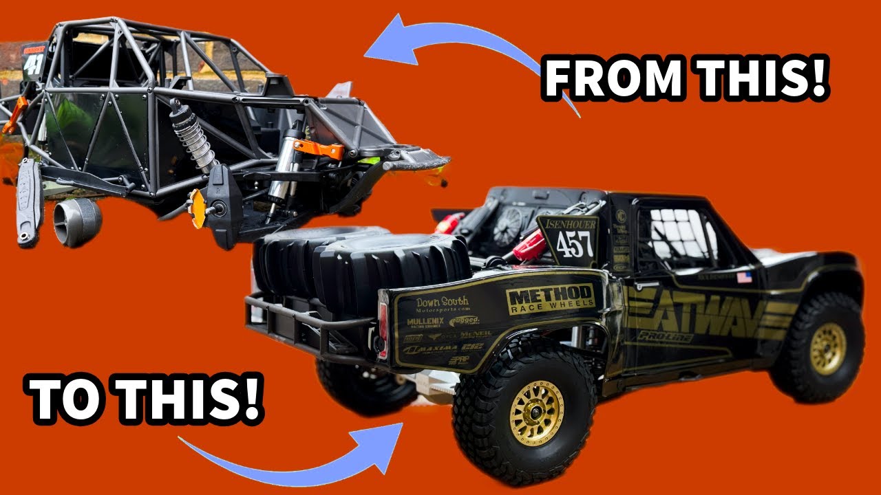 Rebuilding A Trashed Traxxas UDR!!