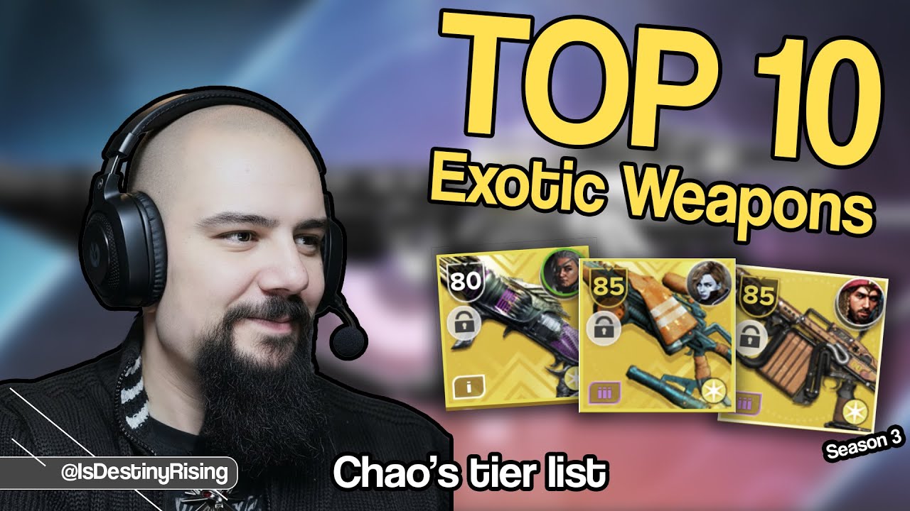 10 BROKEN Exotics in Destiny Rising Right Now