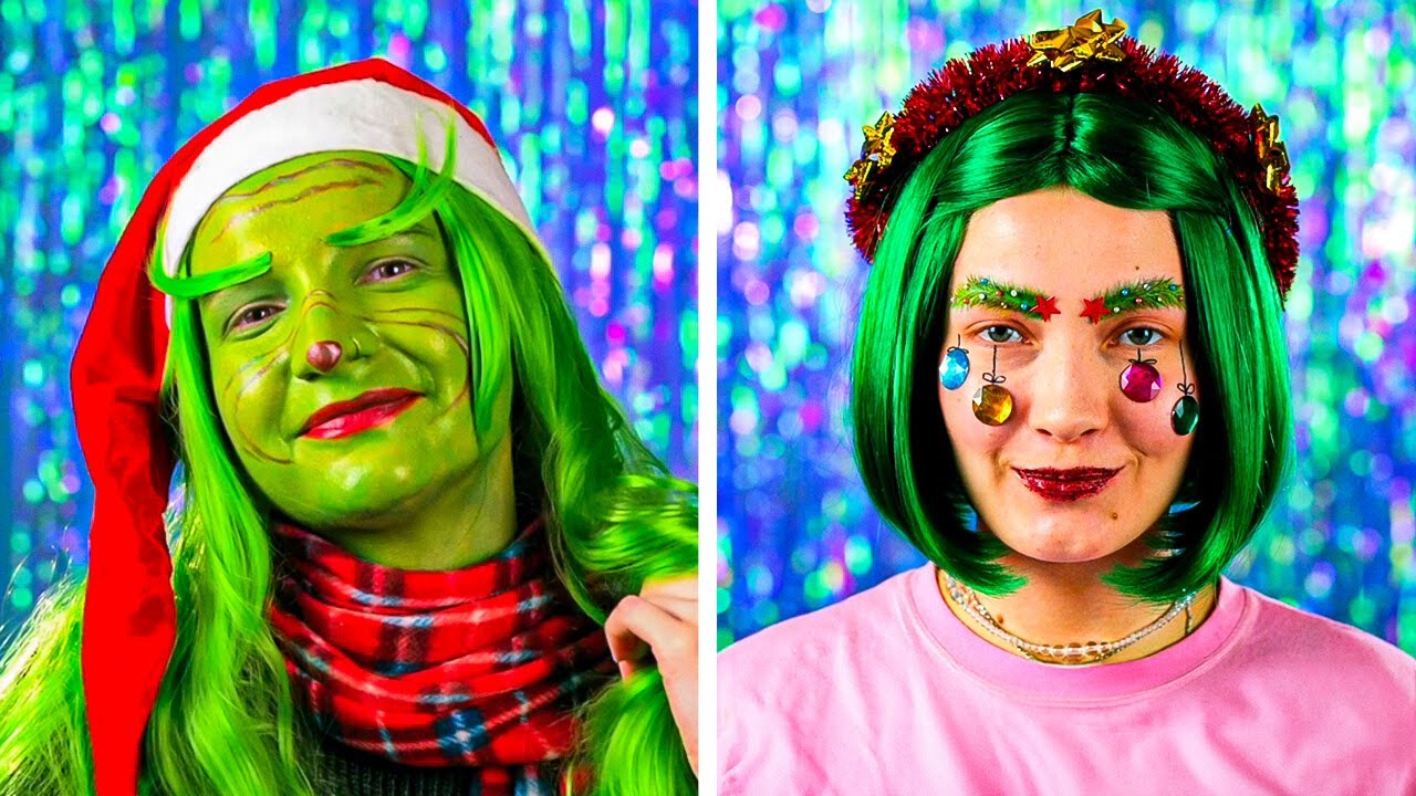 Christmas Makeup and Costume ideas for your Party 