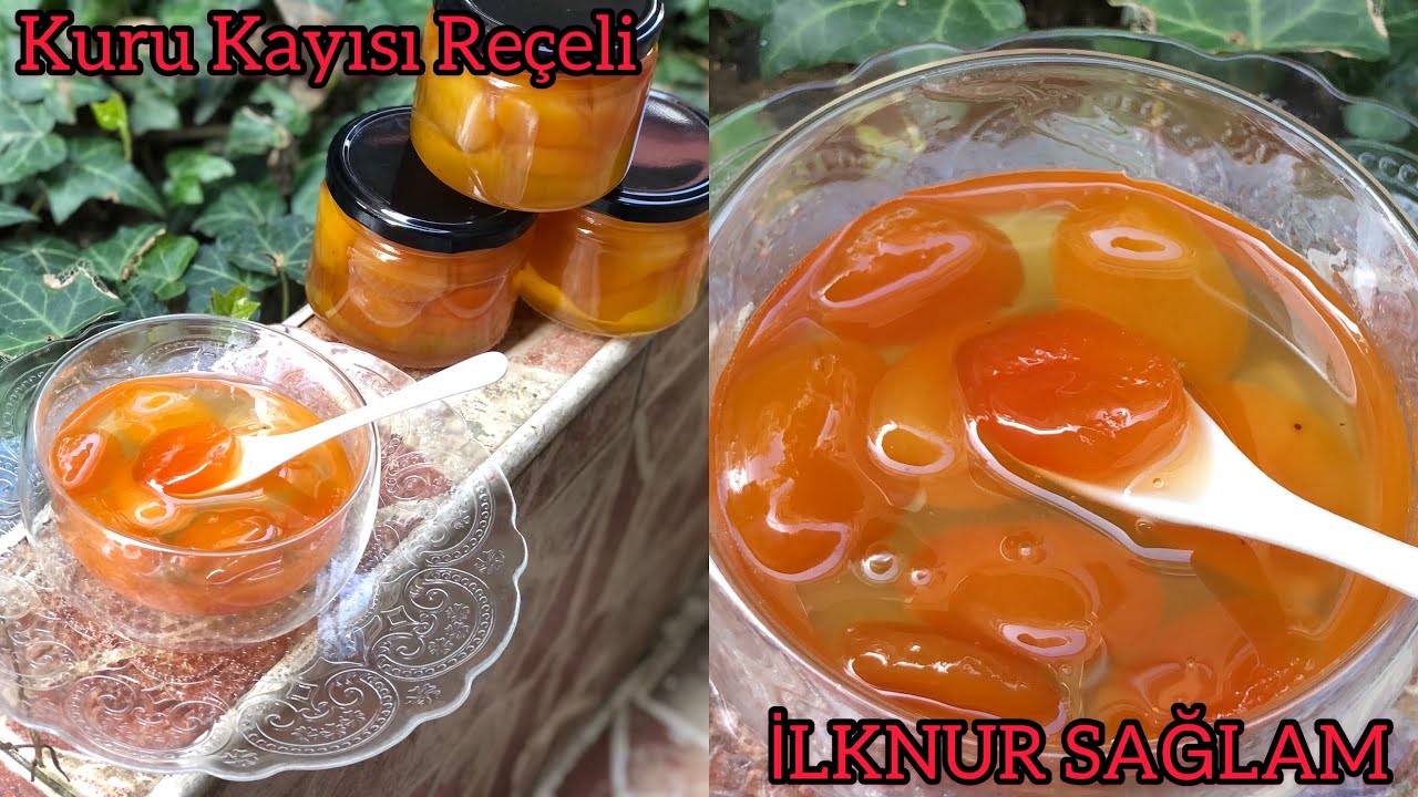KURU KAYISI REÇELİ💯TAM ÖLÇÜLÜ BAL GİBİ KIVAMIYLA KURU KAYISI REÇELİ TARİFİ(KAYISI REÇELİ)TAM ÖLÇÜ