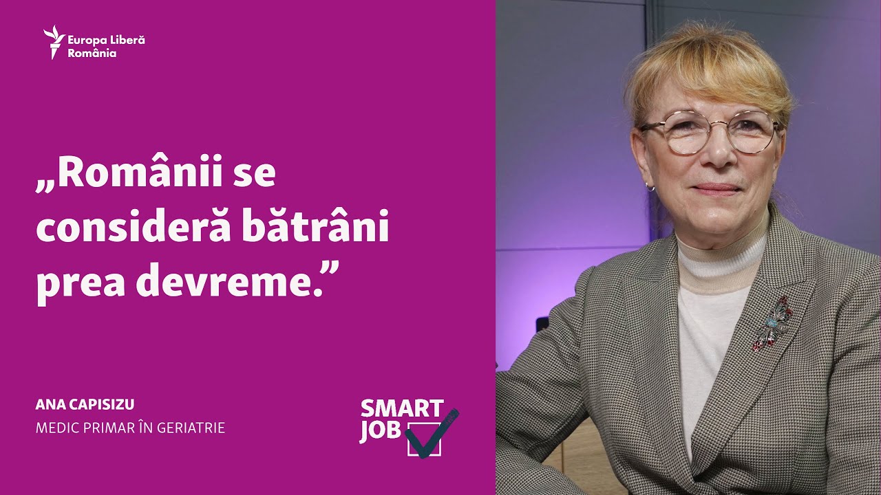 Dr. Ana Capisizu: Românii se consideră bătrâni prea devreme