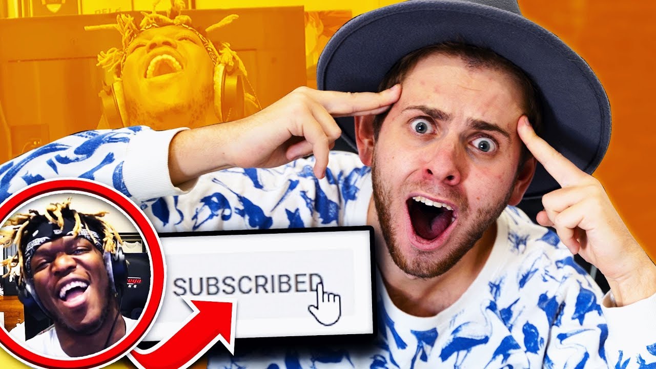KSI REACTS TO MY VIDEO AND SUBSCRIBES!