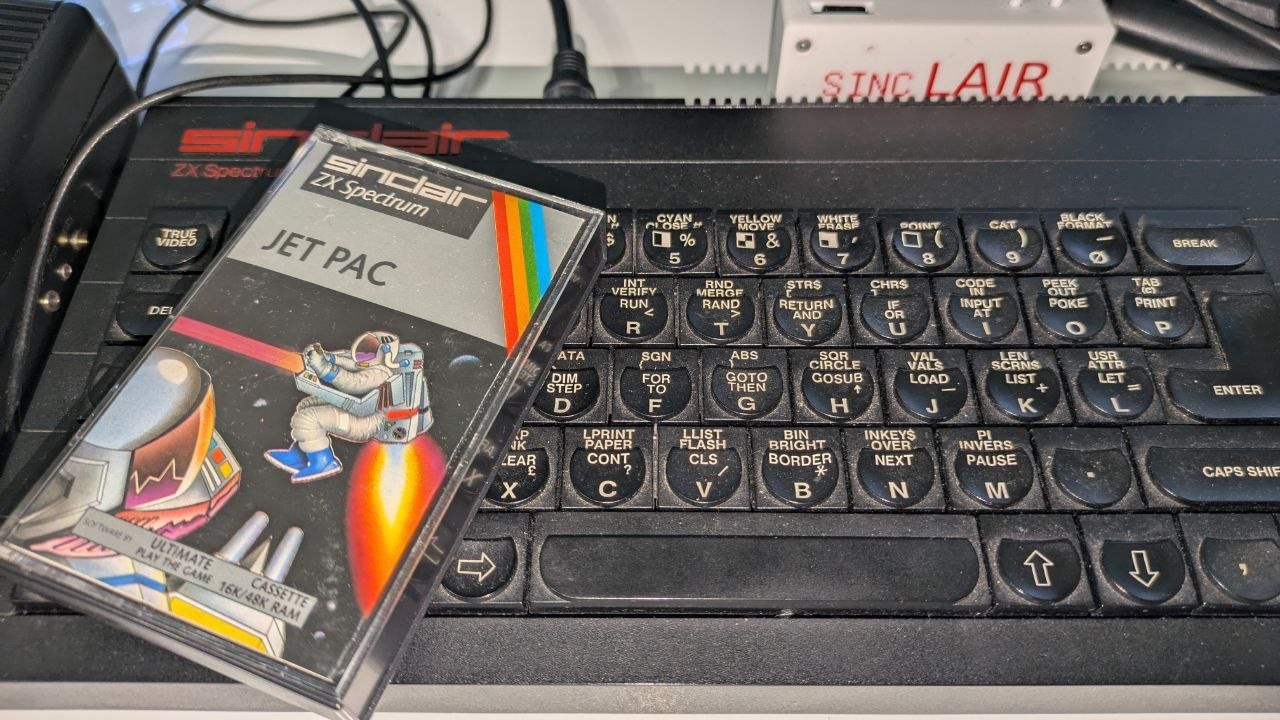 С Оригинальной Кассеты: Jetpack| ZX Spectrum