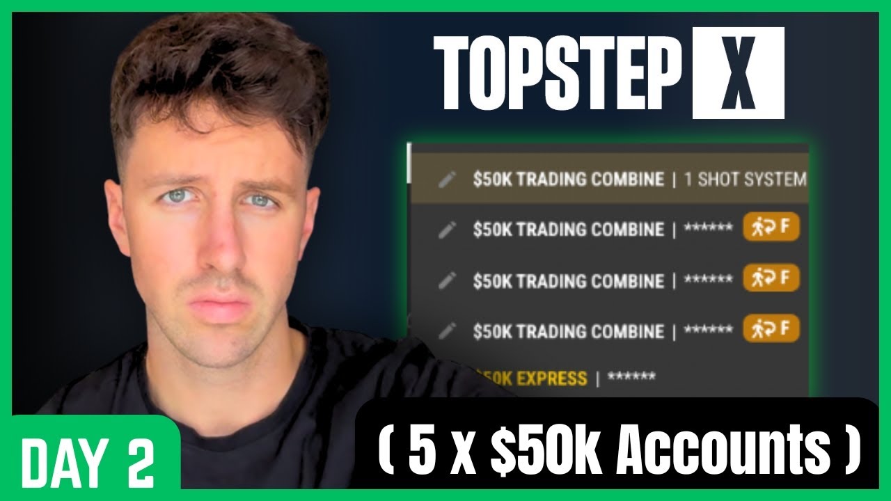 DAY 2: Attempting MAX Allocation on TopStep (5x $50K Accounts) | Live Breakout Trade | ANOTHER PASS