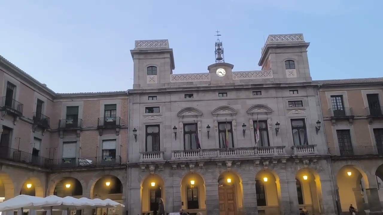 Plaza del Mercado Chico, Avila, España