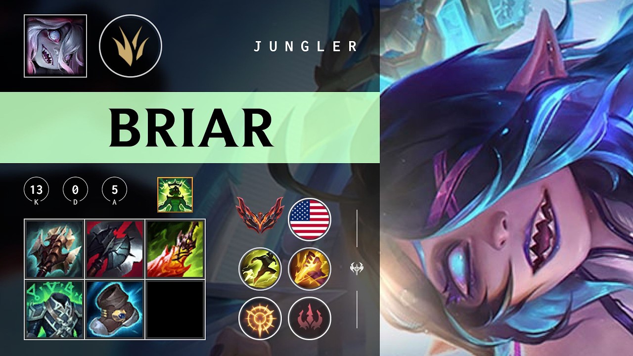 Briar Jungle vs Nunu & Willump - NA Grandmaster Patch 26.03