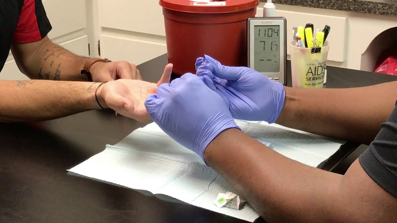 See how simple it is to get a HIV test