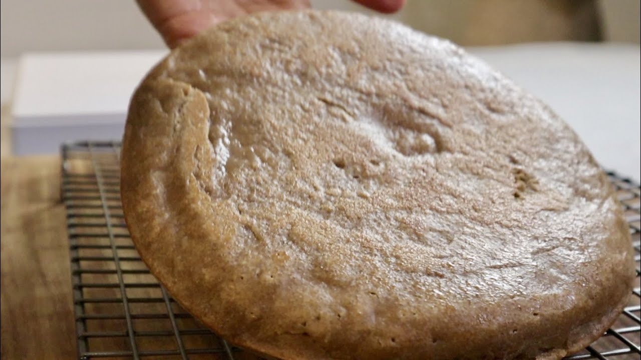 Ни яиц, ни масла, ни духовки, очень простой ячменный хлеб! Как только вы это сделаете,
