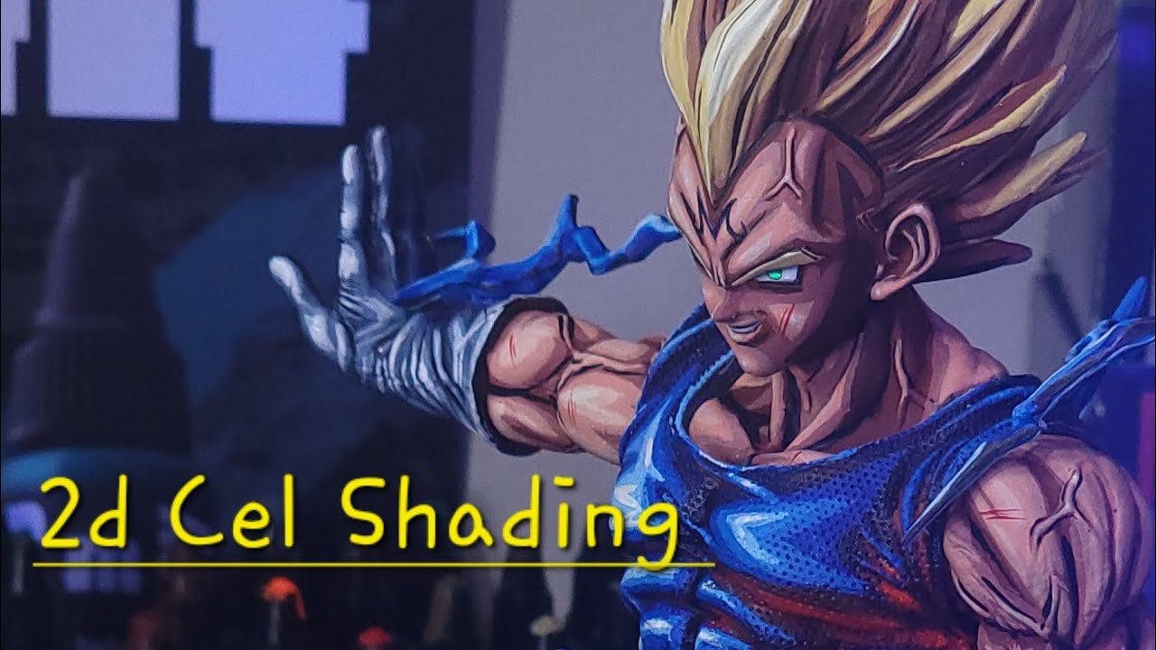 Majin Vegeta DBZ - Repainting a Cheap Off-Brand Figure